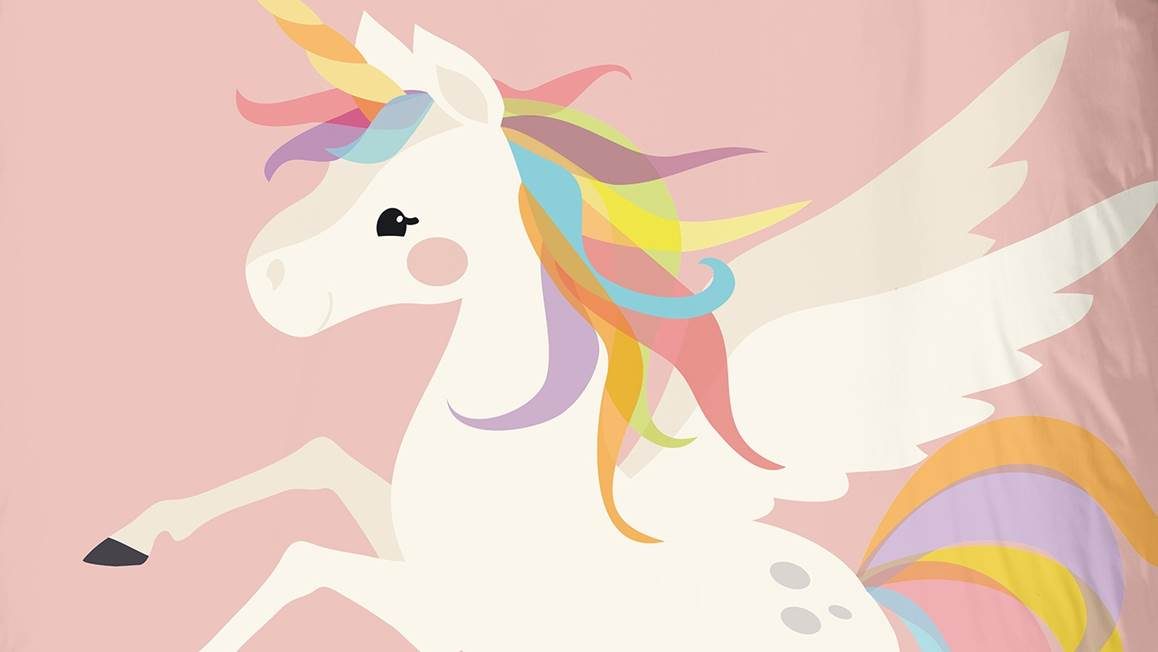 Good Morning Unicorn dekbedovertrek