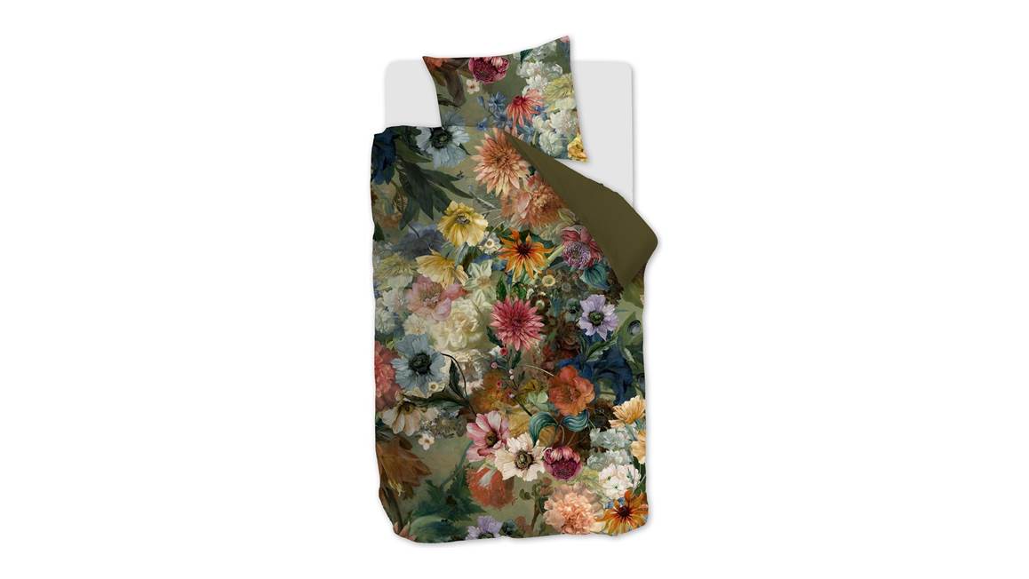 At Home Forever Flowers dekbedovertrek
