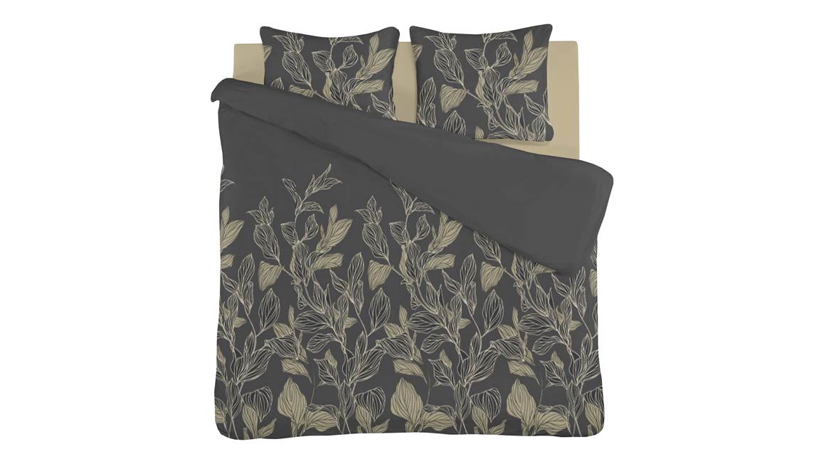 iSeng Two Tone Flowers dekbedovertrek