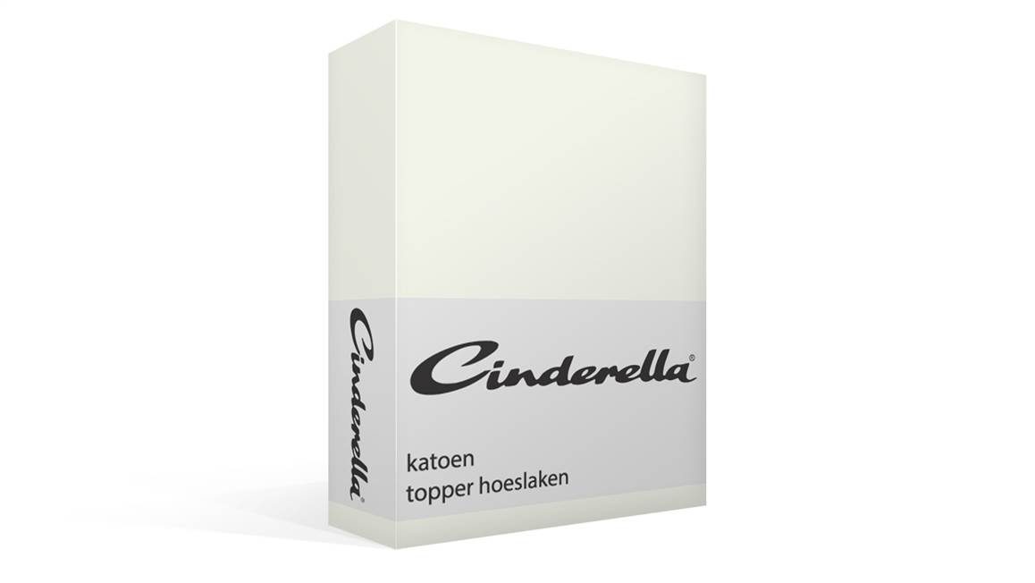 Cinderella katoen topper hoeslaken