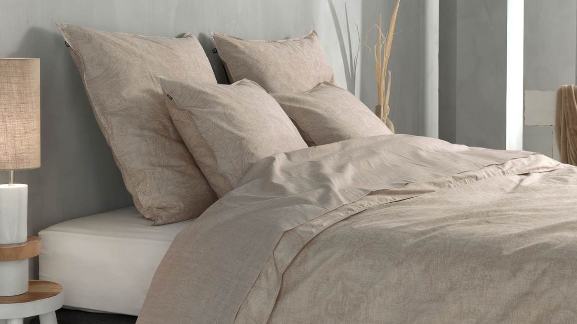 Zohome Paisley di Lino dekbedovertrek