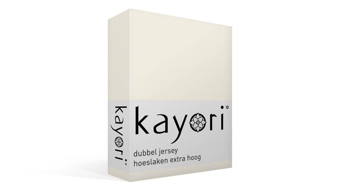 Kayori Saiko dubbel jersey hoeslaken extra hoog