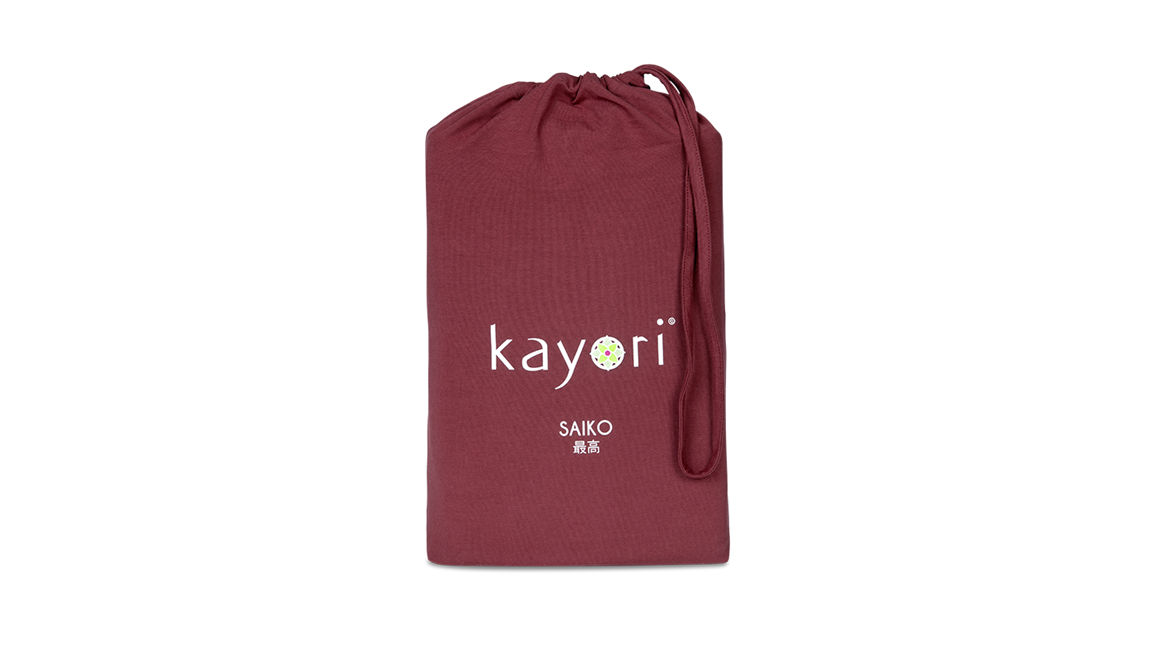 Kayori Saiko dubbel jersey hoeslaken extra hoog