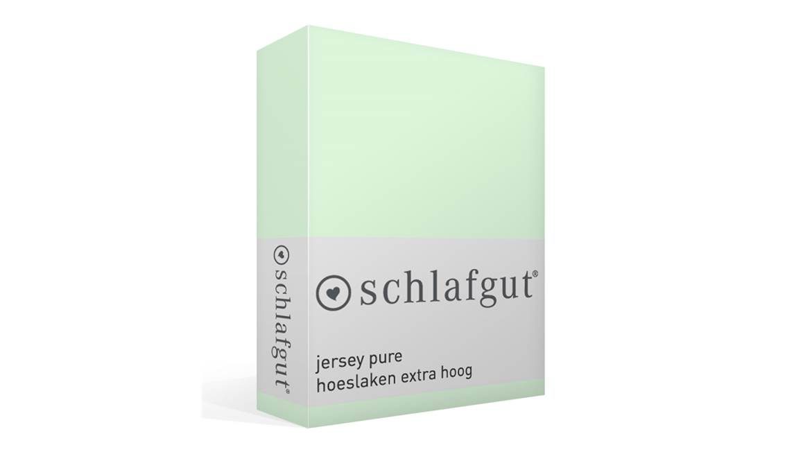 Schlafgut Jersey Pure hoeslaken extra hoog