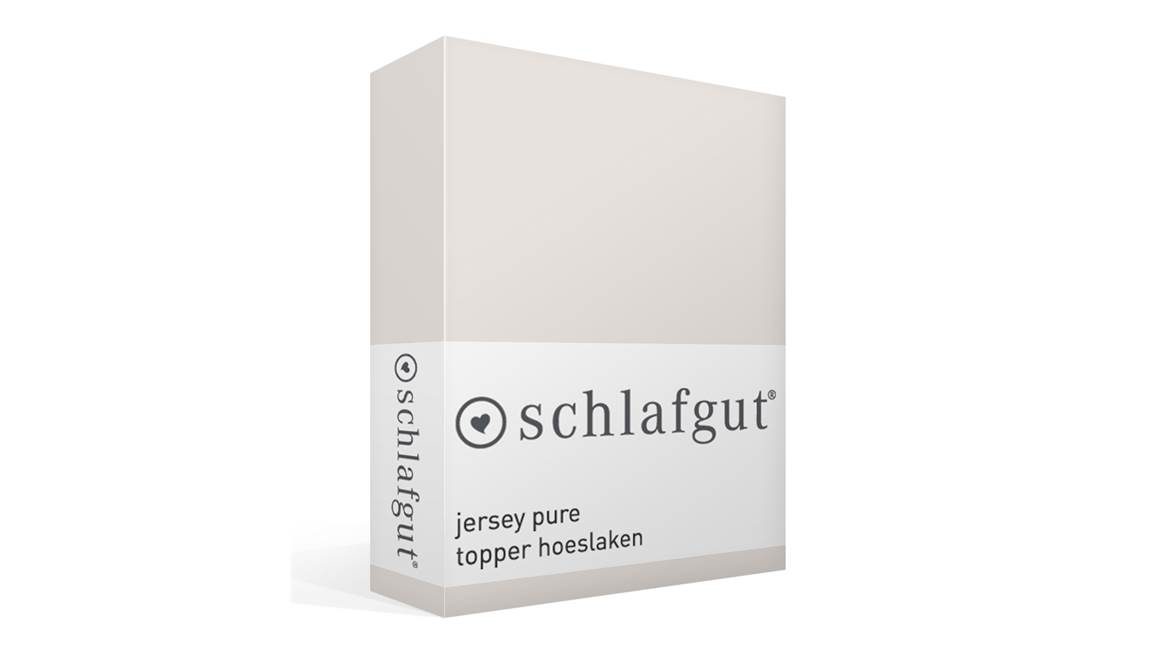 Schlafgut Jersey Pure topper hoeslaken