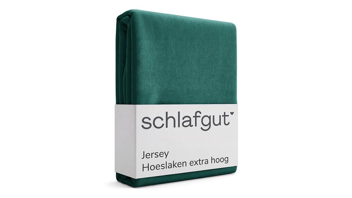 Schlafgut Jersey Pure hoeslaken extra hoog