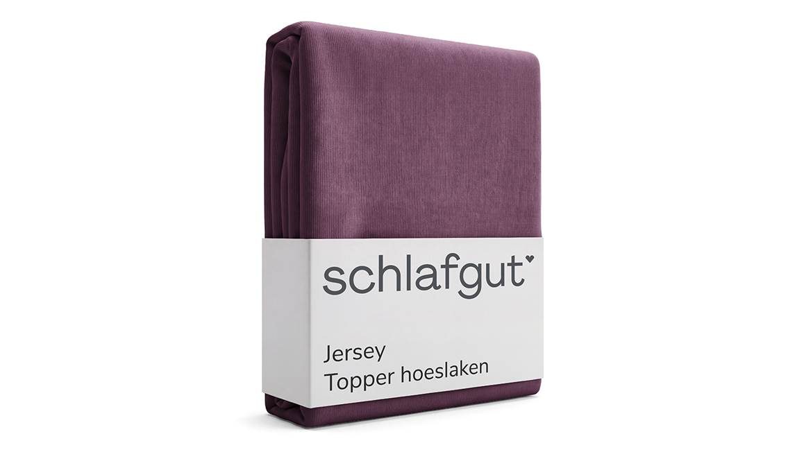 Schlafgut Jersey Pure topper hoeslaken