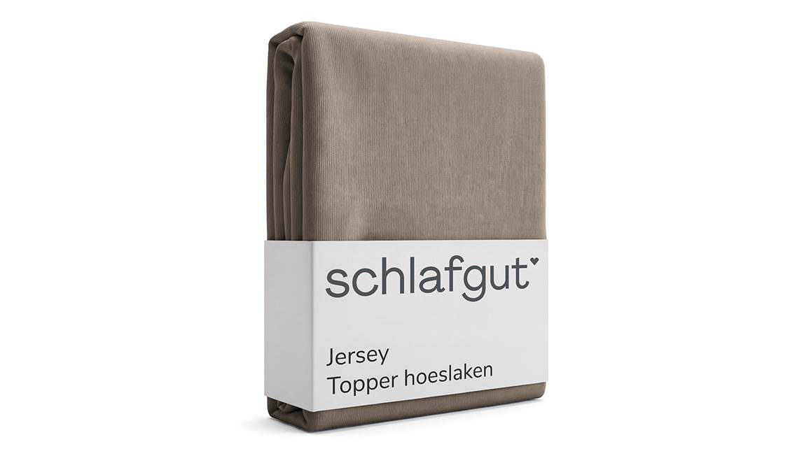 Schlafgut Jersey Pure topper hoeslaken