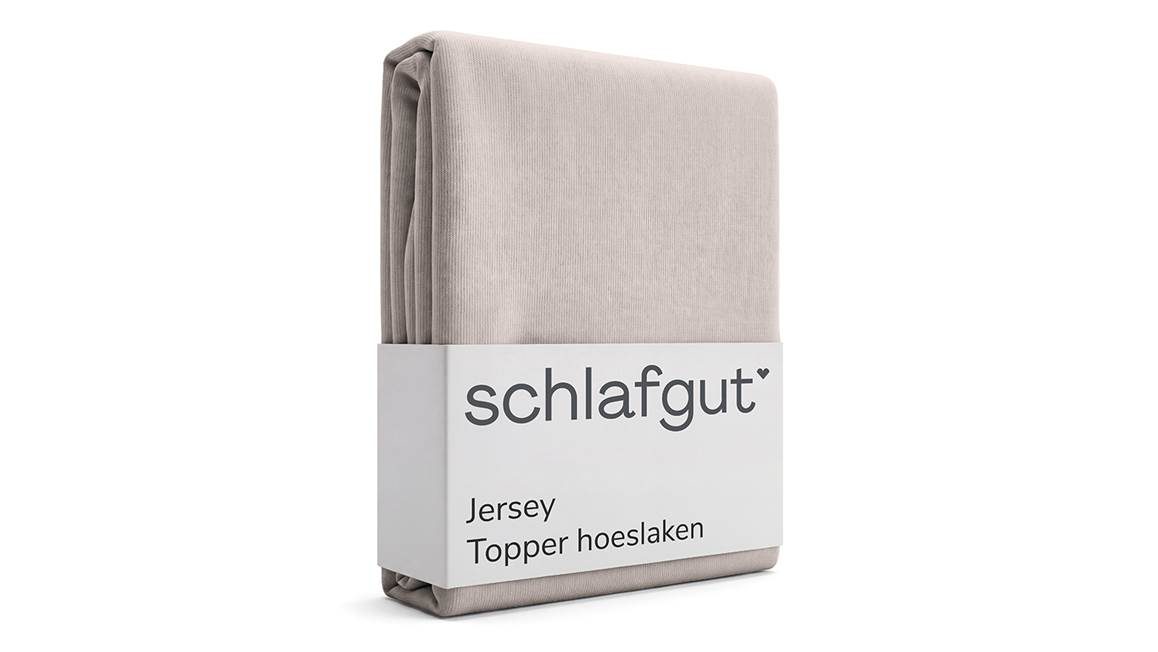 Schlafgut Jersey Pure topper hoeslaken