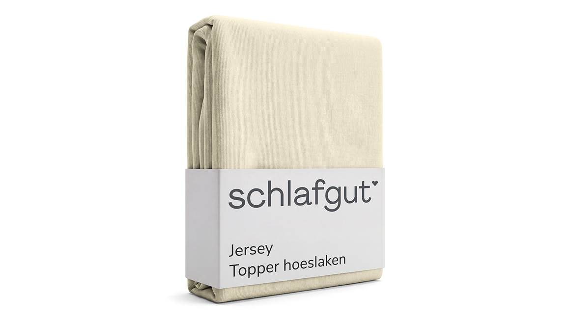 Schlafgut Jersey Pure topper hoeslaken