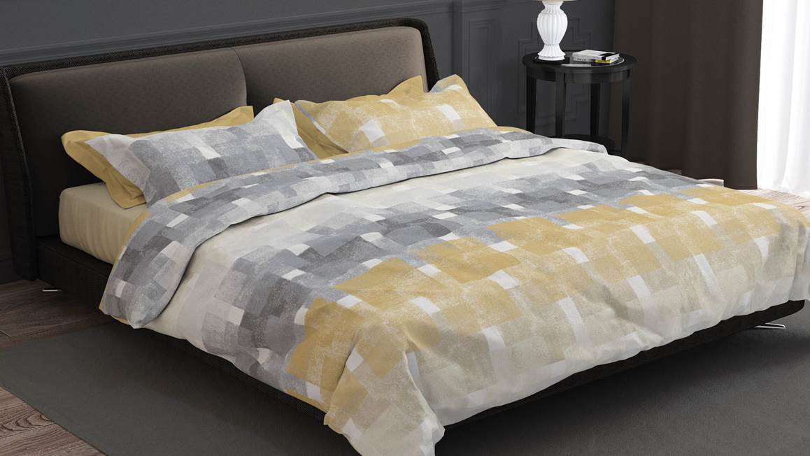 Romanette Brixen flanel dekbedovertrek
