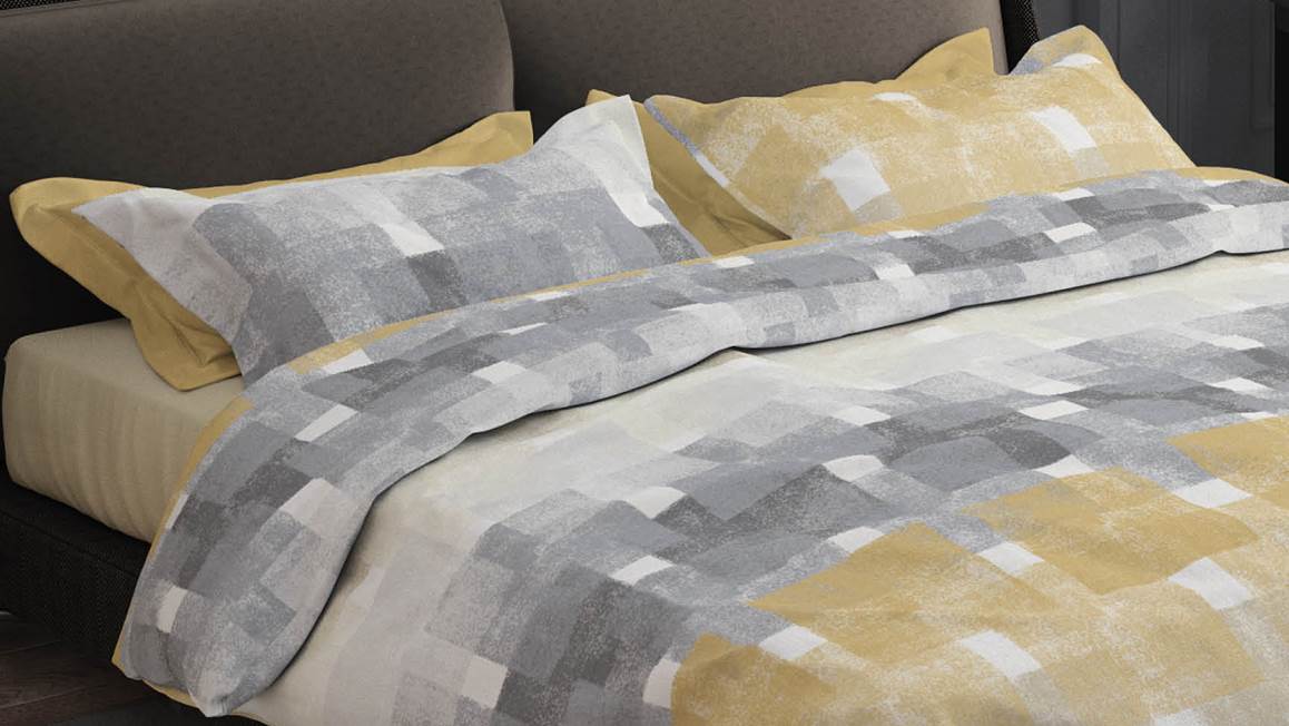 Romanette Brixen flanel dekbedovertrek