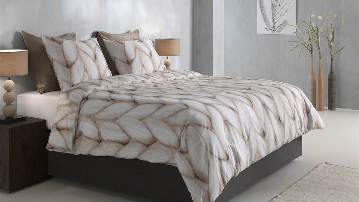 Zohome Merino flanel dekbedovertrek