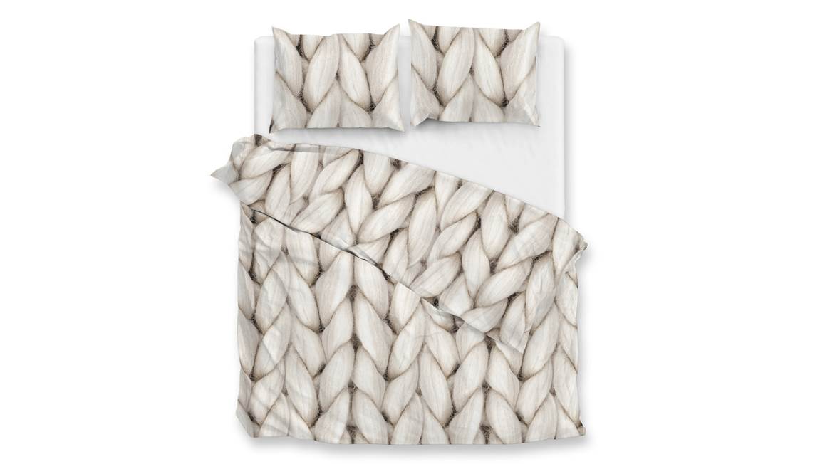 Zohome Merino flanel dekbedovertrek