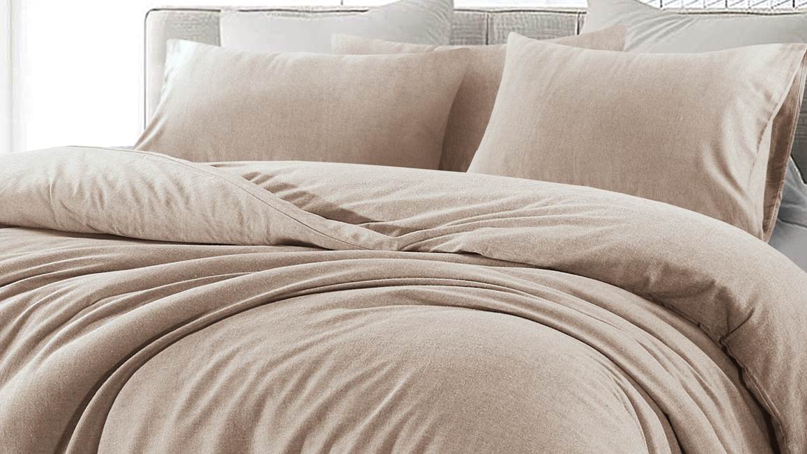 Papillon Brienz flanel dekbedovertrek