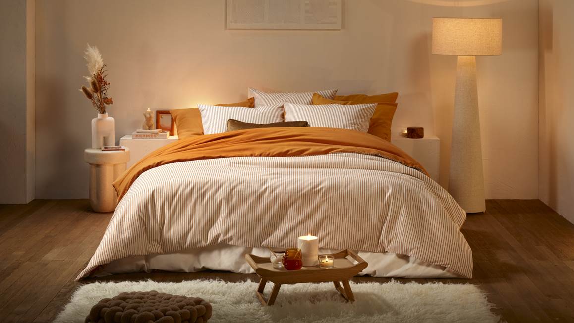 De Witte Lietaer Cleo flanel dekbedovertrek