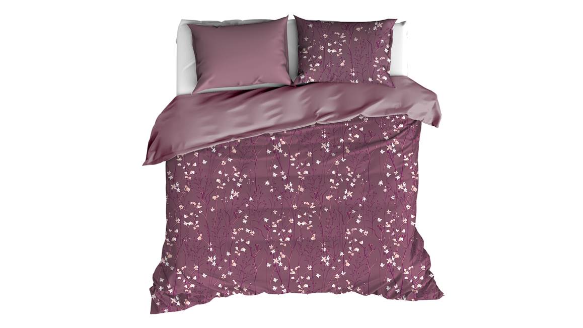 De Witte Lietaer Violetta flanel dekbedovertrek