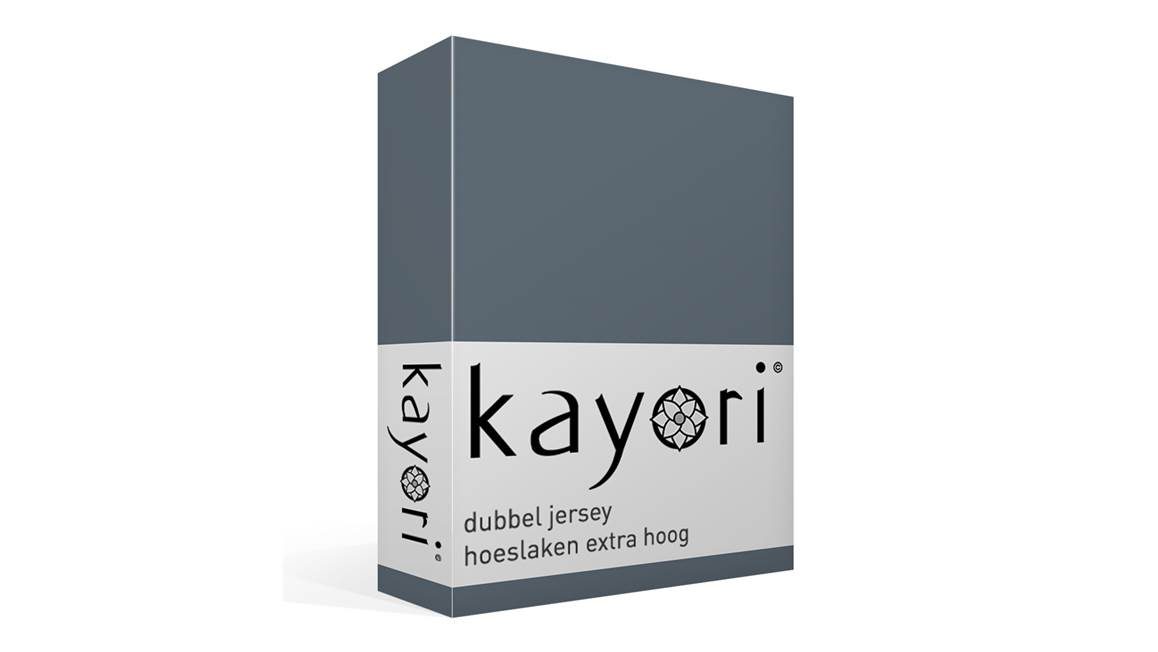 Kayori Saiko dubbel jersey hoeslaken extra hoog