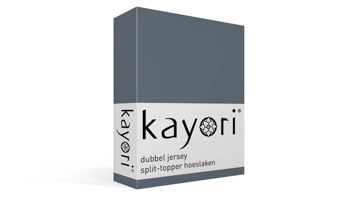 Kayori Saiko dubbel jersey split-topper hoeslaken