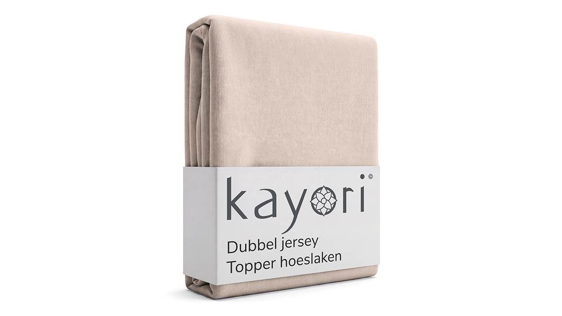 Kayori Saiko dubbel jersey topper hoeslaken