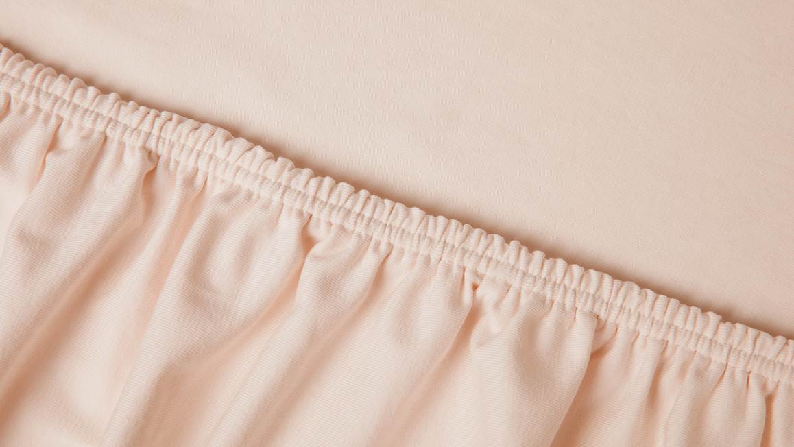 Kayori Edo katoen-satijn split-topper hoeslaken