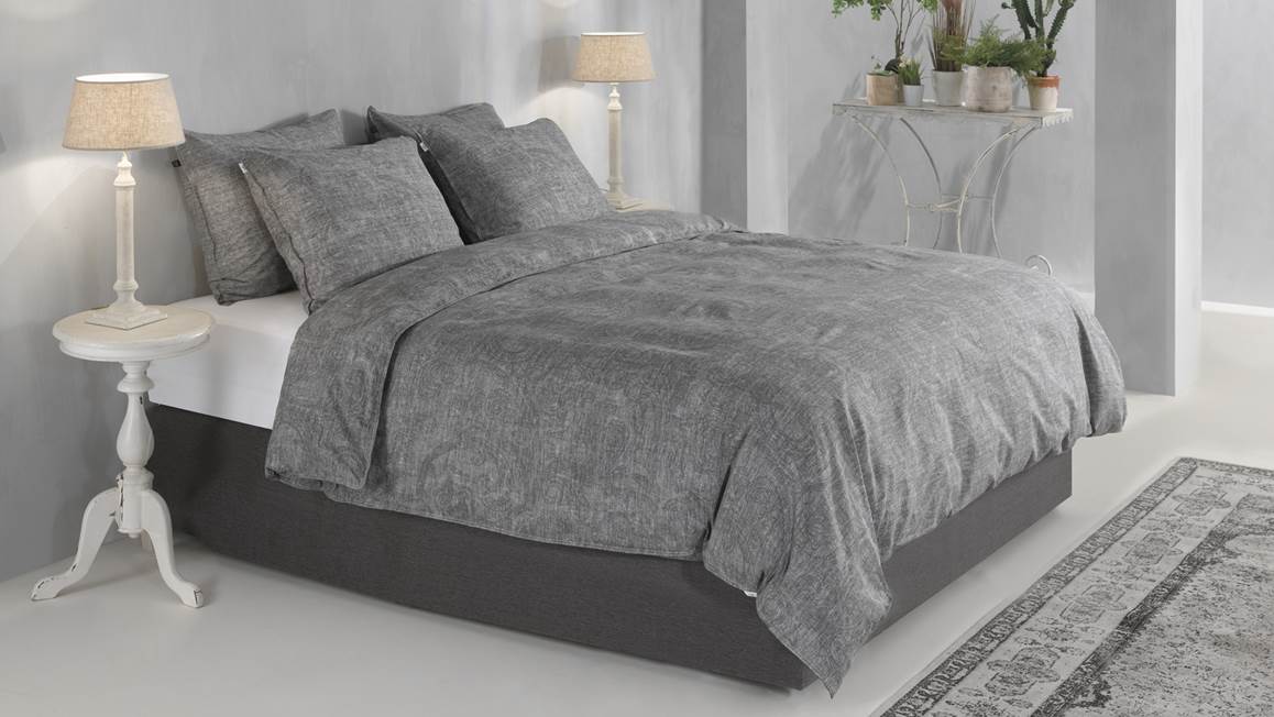 Zohome Paisley di Lino dekbedovertrek