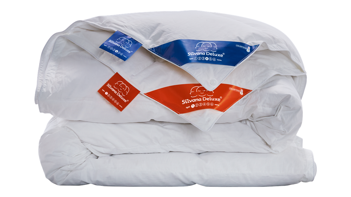 Silvana Deluxe donzen 4-seizoenen dekbed