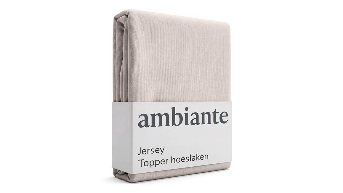 Ambiante jersey topper hoeslaken