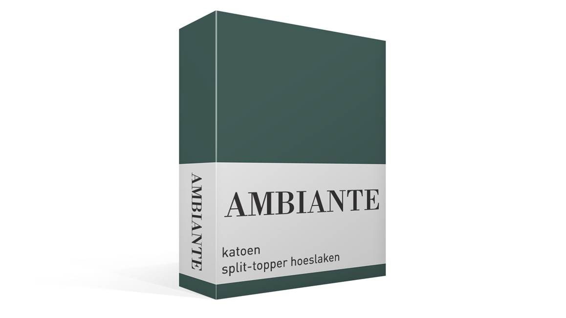 Ambiante Cotton Uni split-topper hoeslaken
