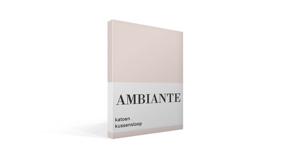 Ambiante Cotton Uni kussenslopen (set van 2)