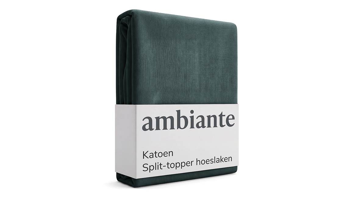 Ambiante Cotton Uni split-topper hoeslaken
