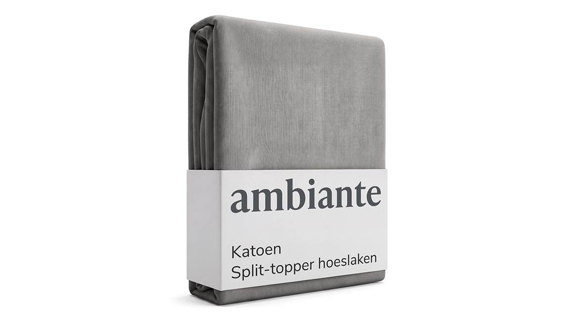 Ambiante Cotton Uni split-topper hoeslaken