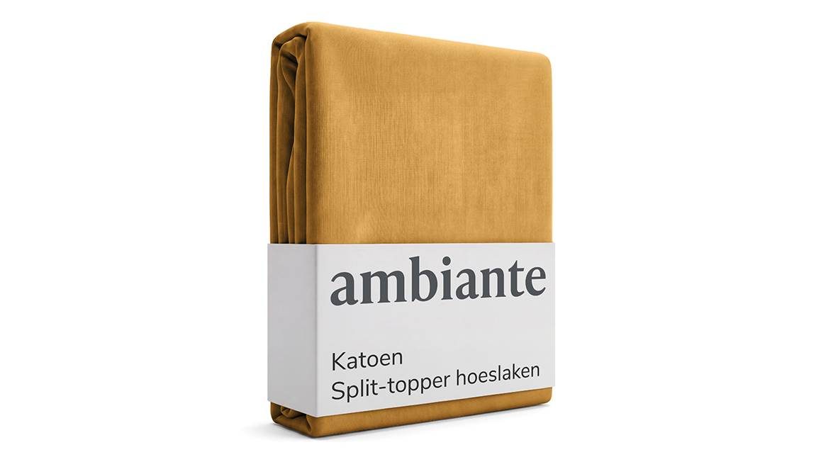 Ambiante Cotton Uni split-topper hoeslaken