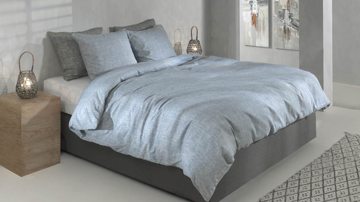 Zohome Flanella di Lino flanel dekbedovertrek