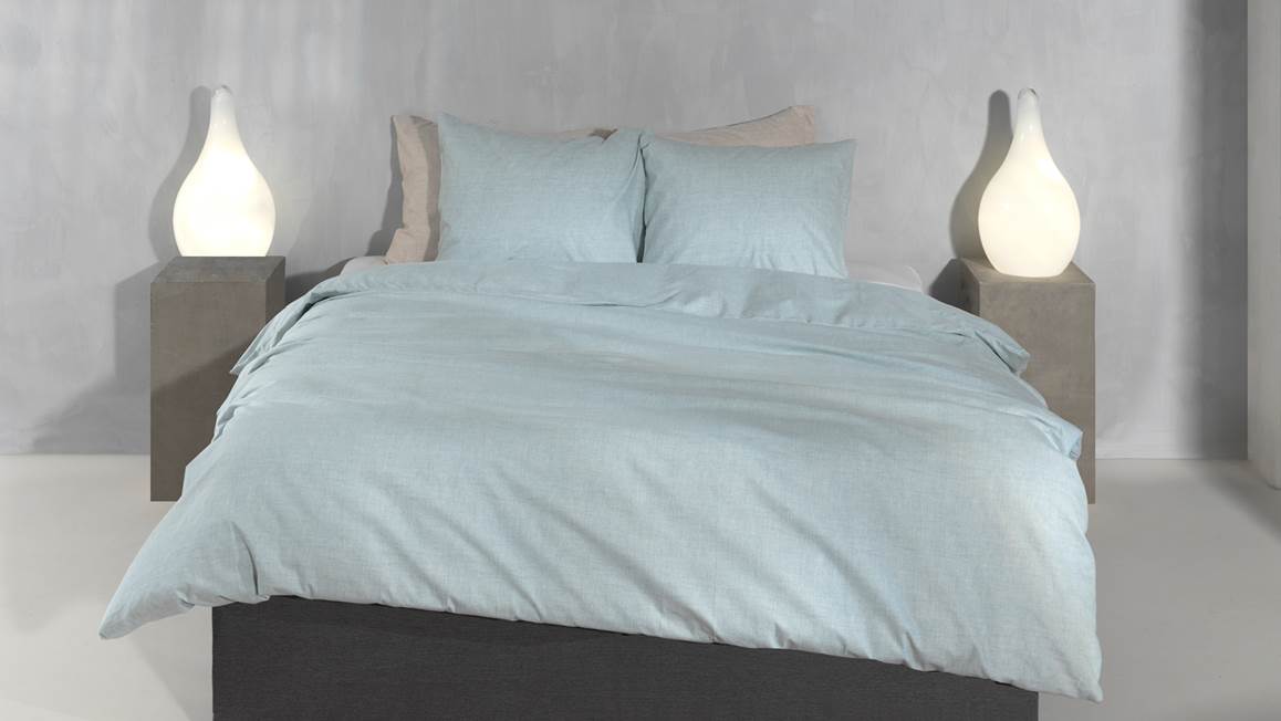 Zohome Flanella di Lino flanel dekbedovertrek