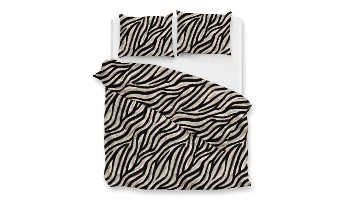 Zohome Zebrato flanel dekbedovertrek