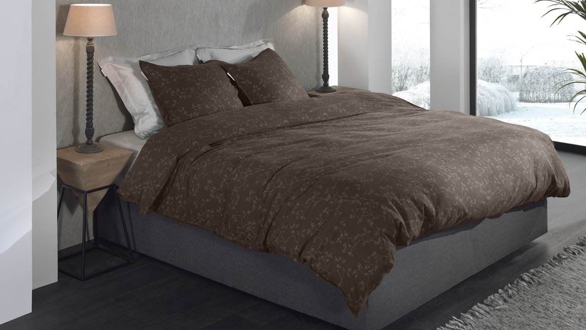 Heckettlane Alloro flanel dekbedovertrek