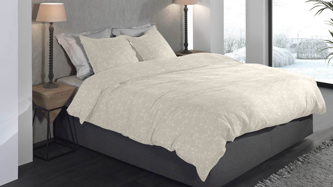 Heckettlane Alloro flanel dekbedovertrek