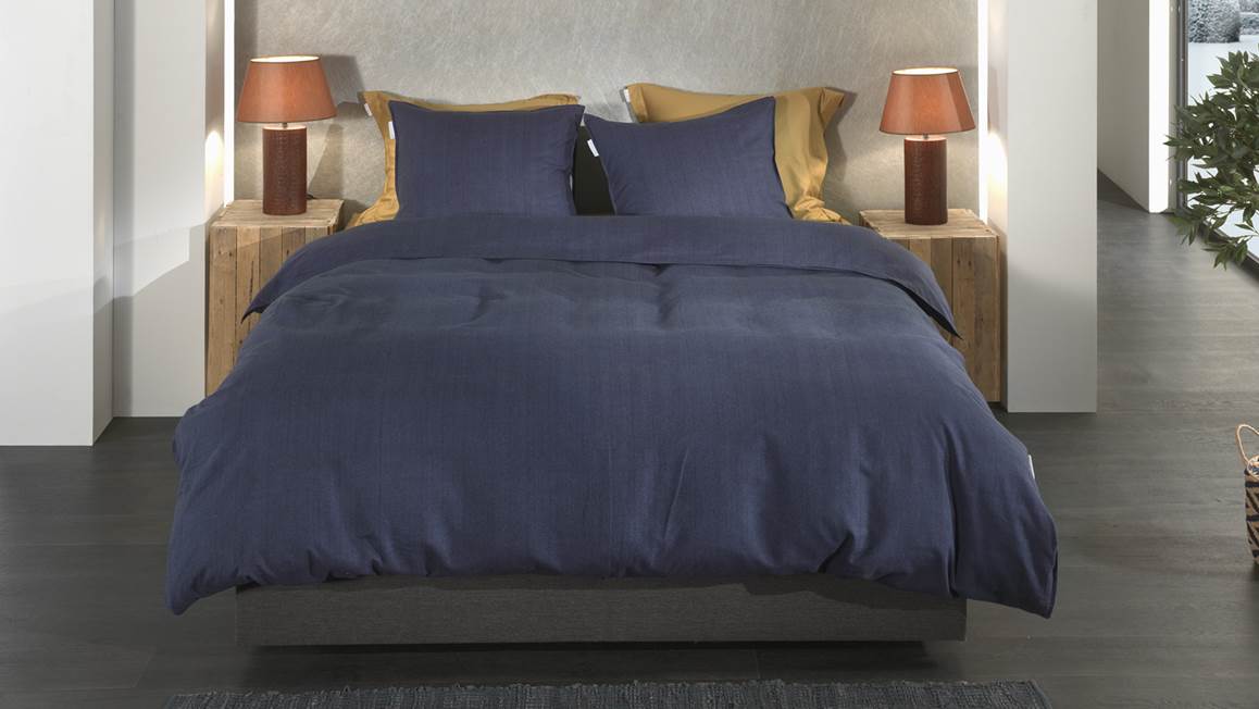 Heckettlane Spina flanel dekbedovertrek