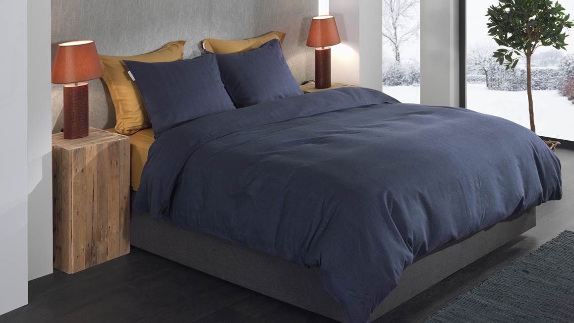 Heckettlane Spina flanel dekbedovertrek