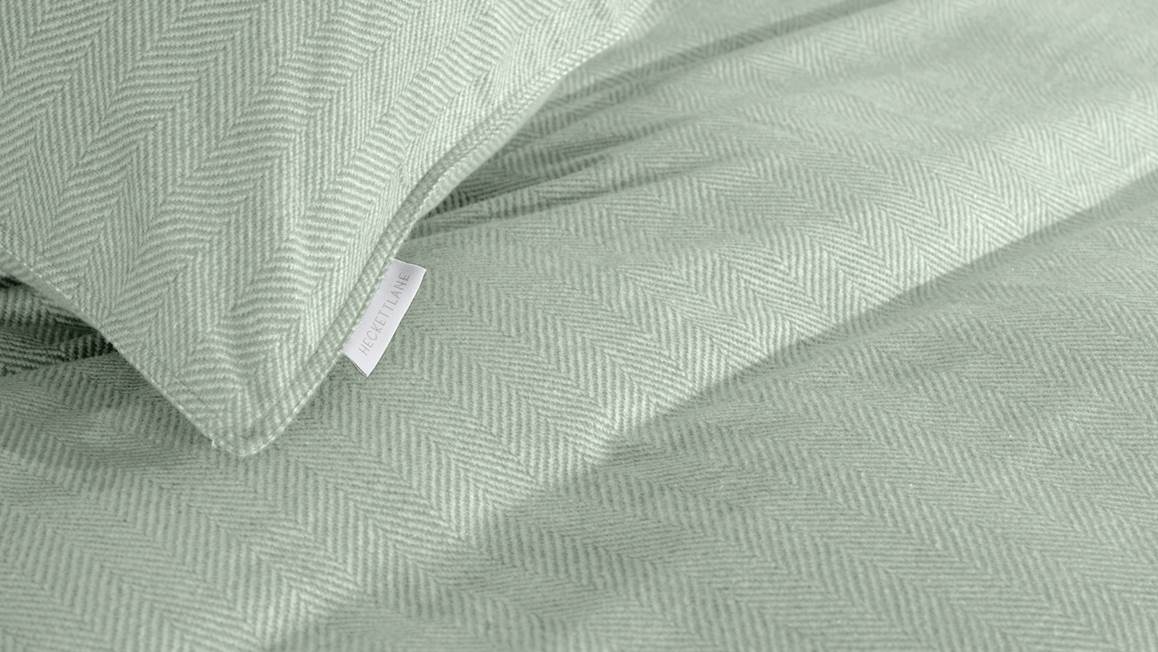 Heckettlane Spina flanel dekbedovertrek