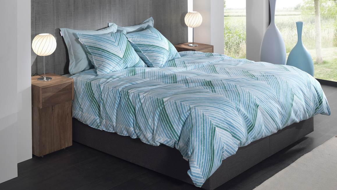 Heckettlane Vita flanel dekbedovertrek