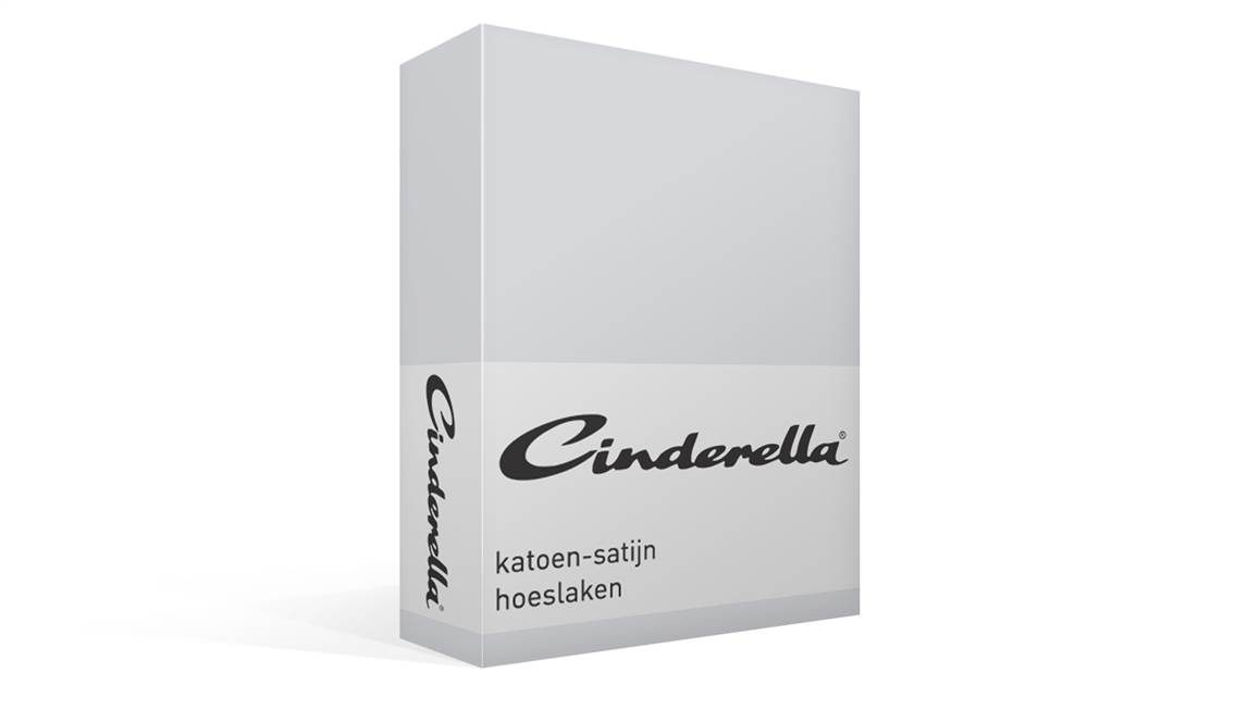 Cinderella katoen-satijn hoeslaken