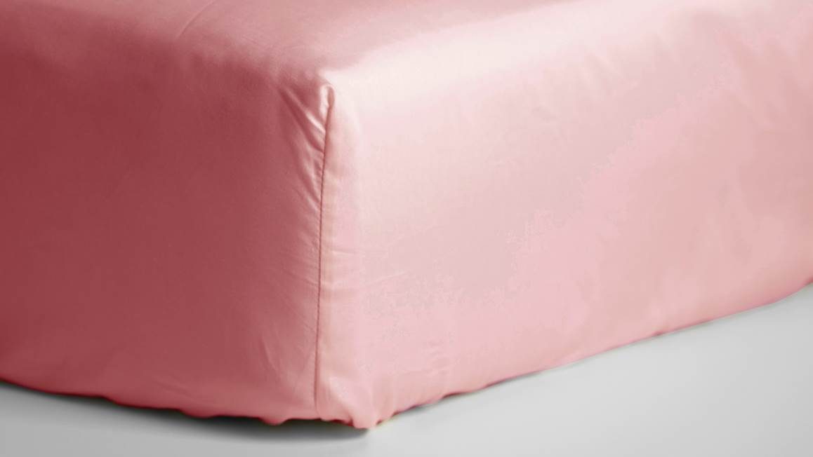 Cinderella katoen-satijn hoeslaken