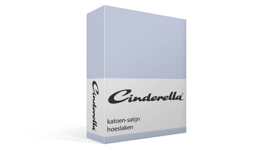 Cinderella katoen-satijn hoeslaken