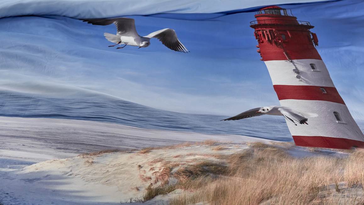 Senzai Seaside dekbedovertrek