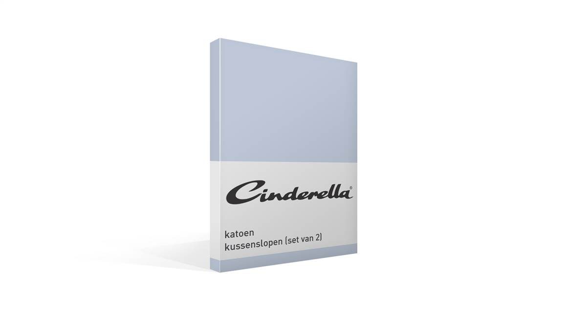 Cinderella katoen kussenslopen (set van 2)