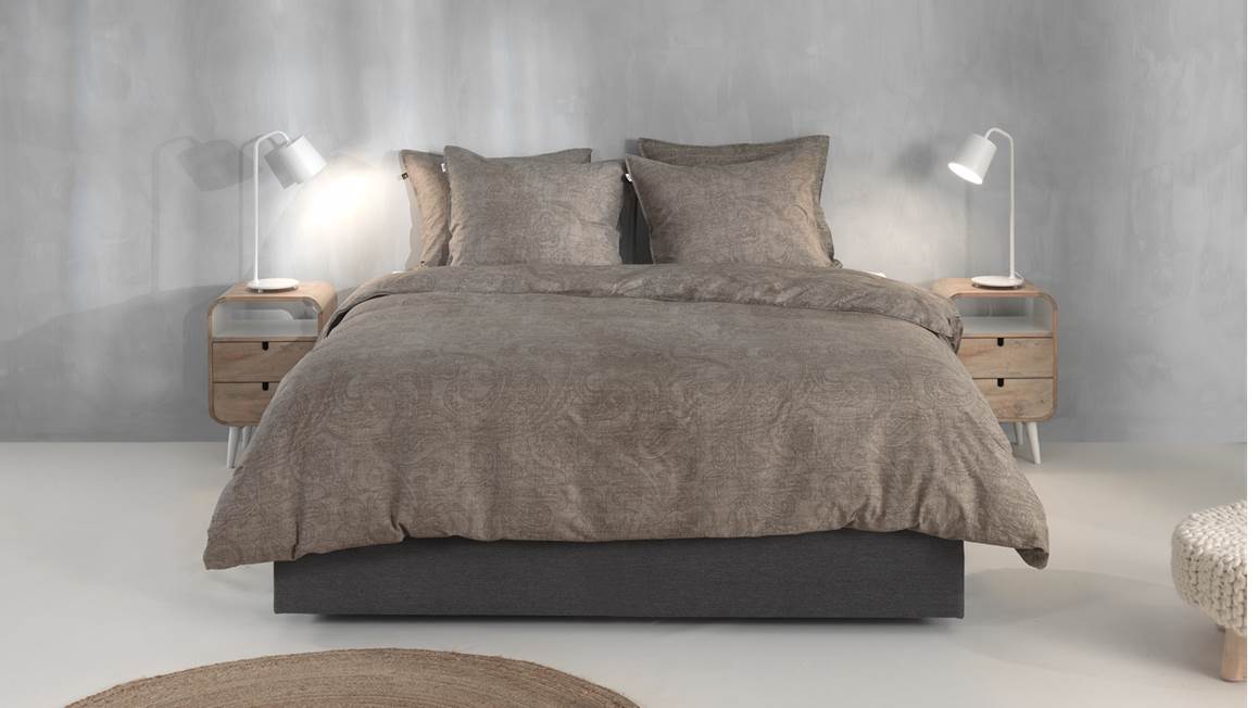 Zohome Paisley di Lino dekbedovertrek