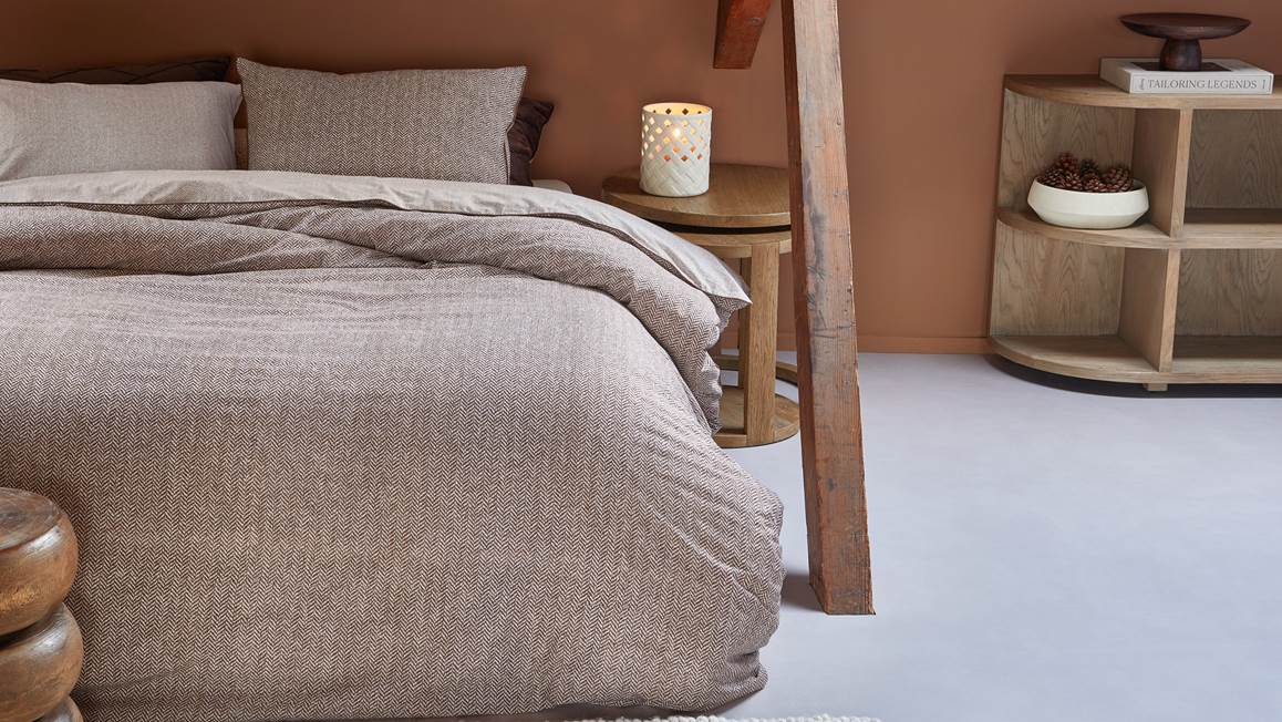Rivièra Maison Chevron Weave dekbedovertrek
