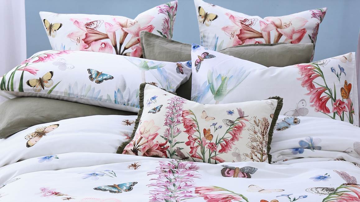 M.M Linen Fleur dekbedovertrek